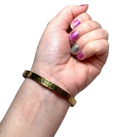 Noonday Collection Hammered Bangle Bracelet - Picture 1 of 9
